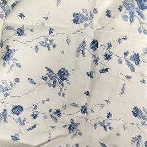Twin/Twin XL 400 Thread Count Printed Pattern Performance Sheet Set Blue Floral